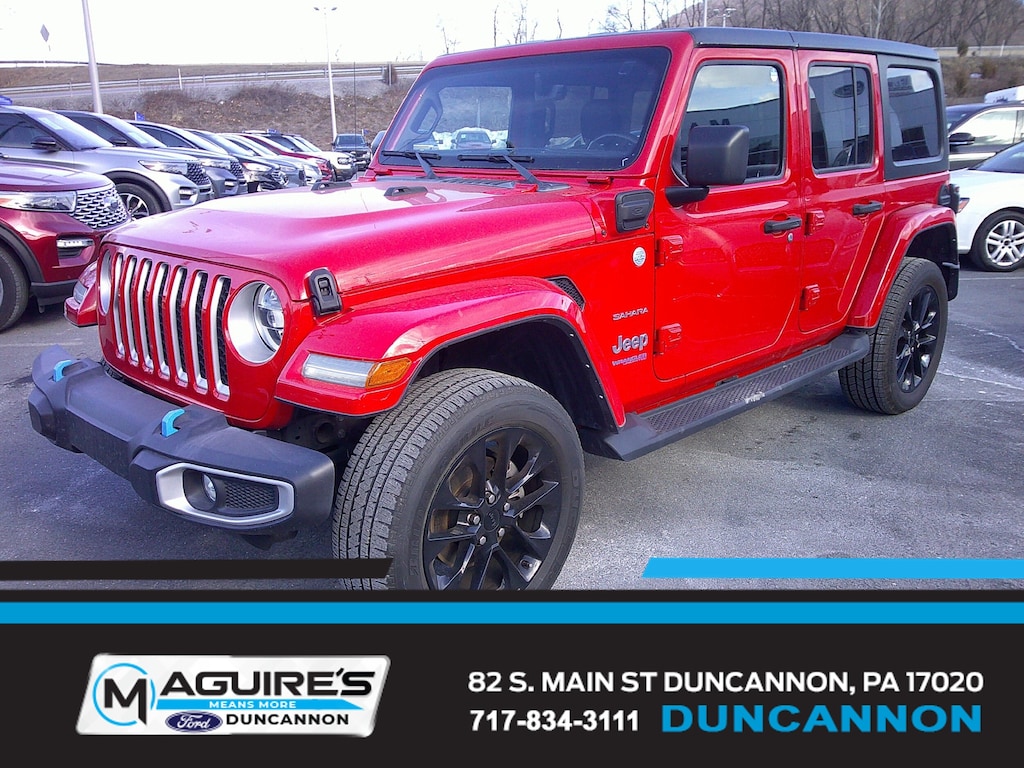 Certified 2022 Jeep Wrangler Unlimited 4xe Unlimited Sahara 4xe SUV