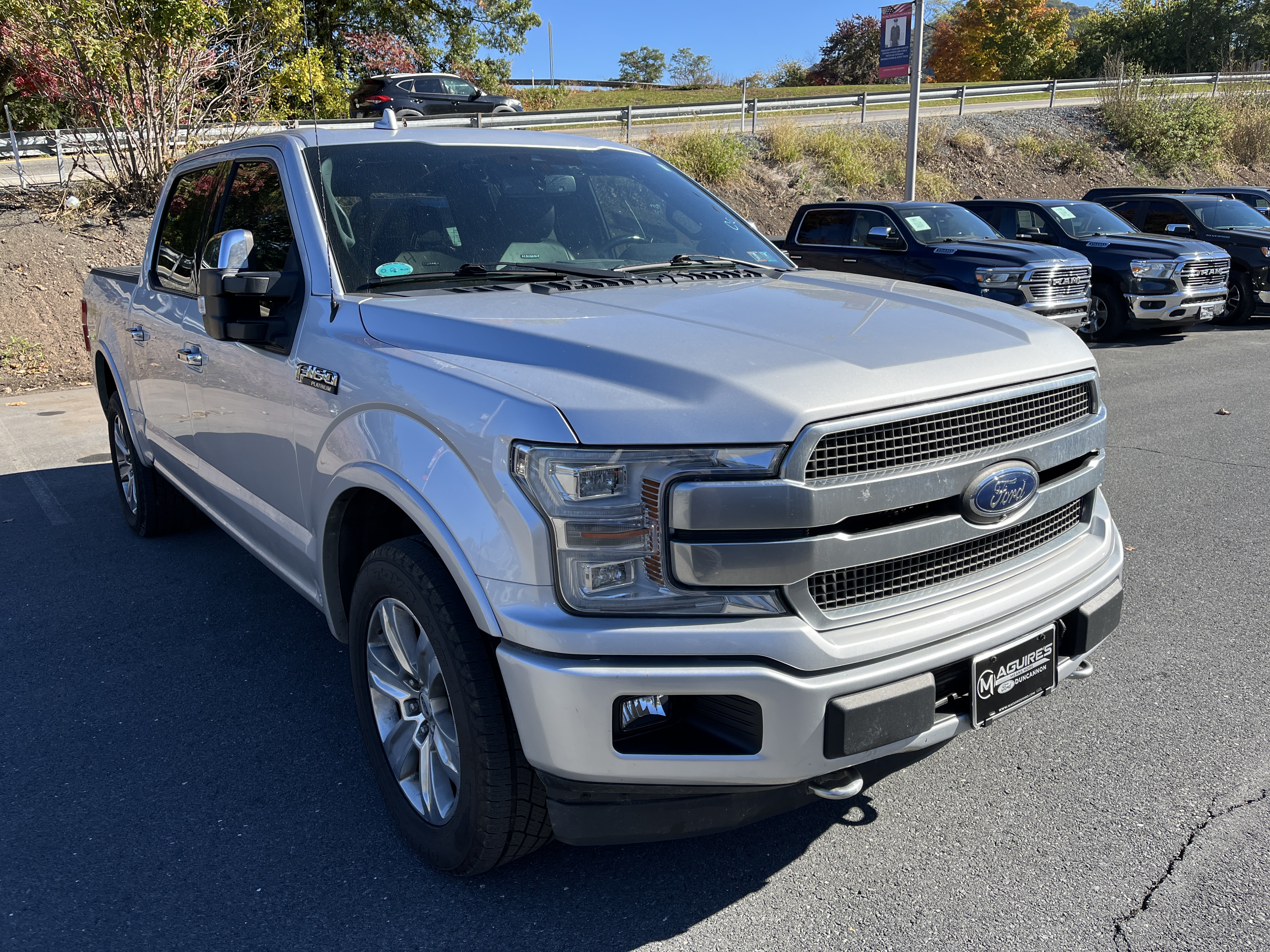 Certified 2018 Ford F-150 Platinum Truck SuperCrew Cab
