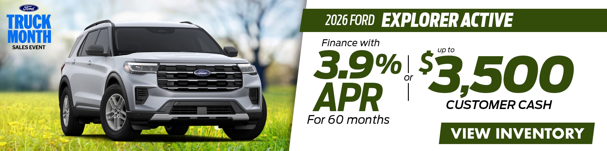 2026 Ford Explorer Active