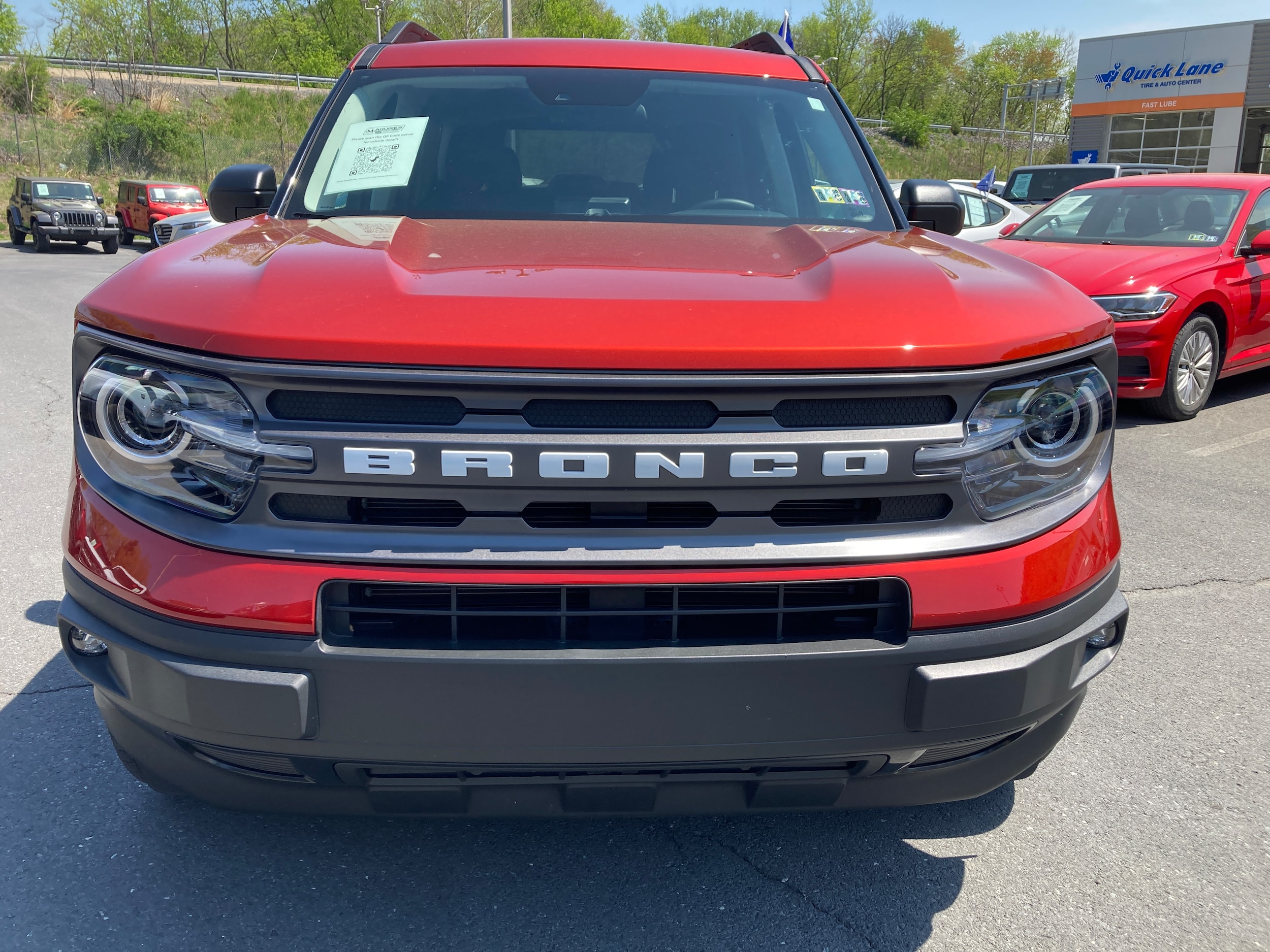 Certified 2022 Ford Bronco Sport Big Bend with VIN 3FMCR9B65NRD13220 for sale in Duncannon, PA