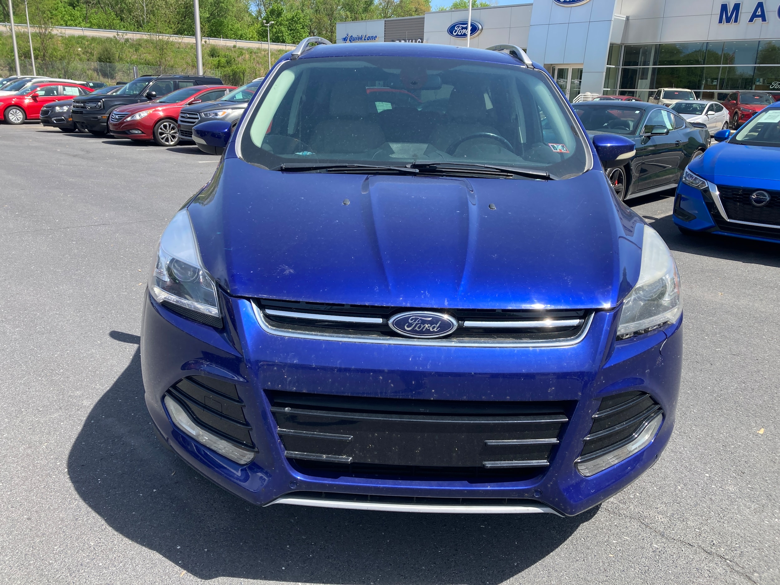 Used 2014 Ford Escape Titanium with VIN 1FMCU9JX7EUD13401 for sale in Duncannon, PA