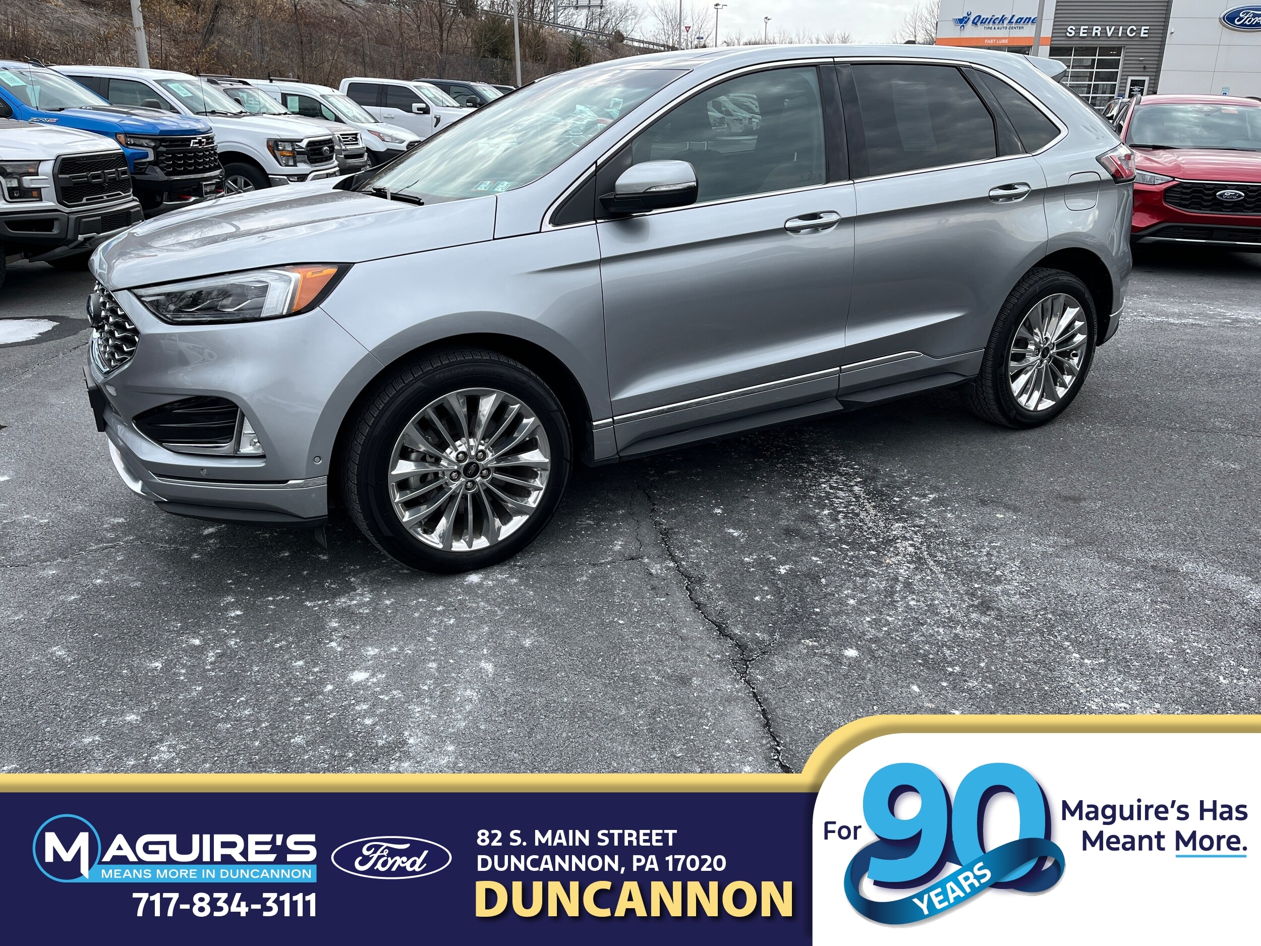 2020 Ford Edge Titanium's photo