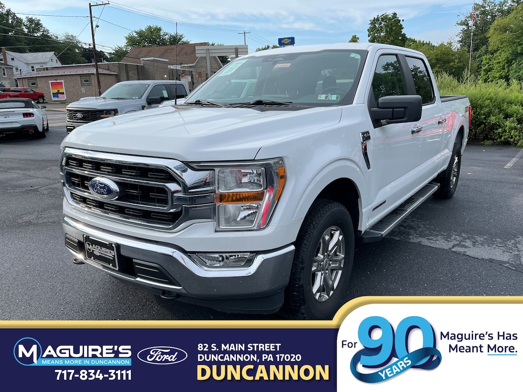 Certified 2022 Ford F-150 XLT Truck SuperCrew Cab