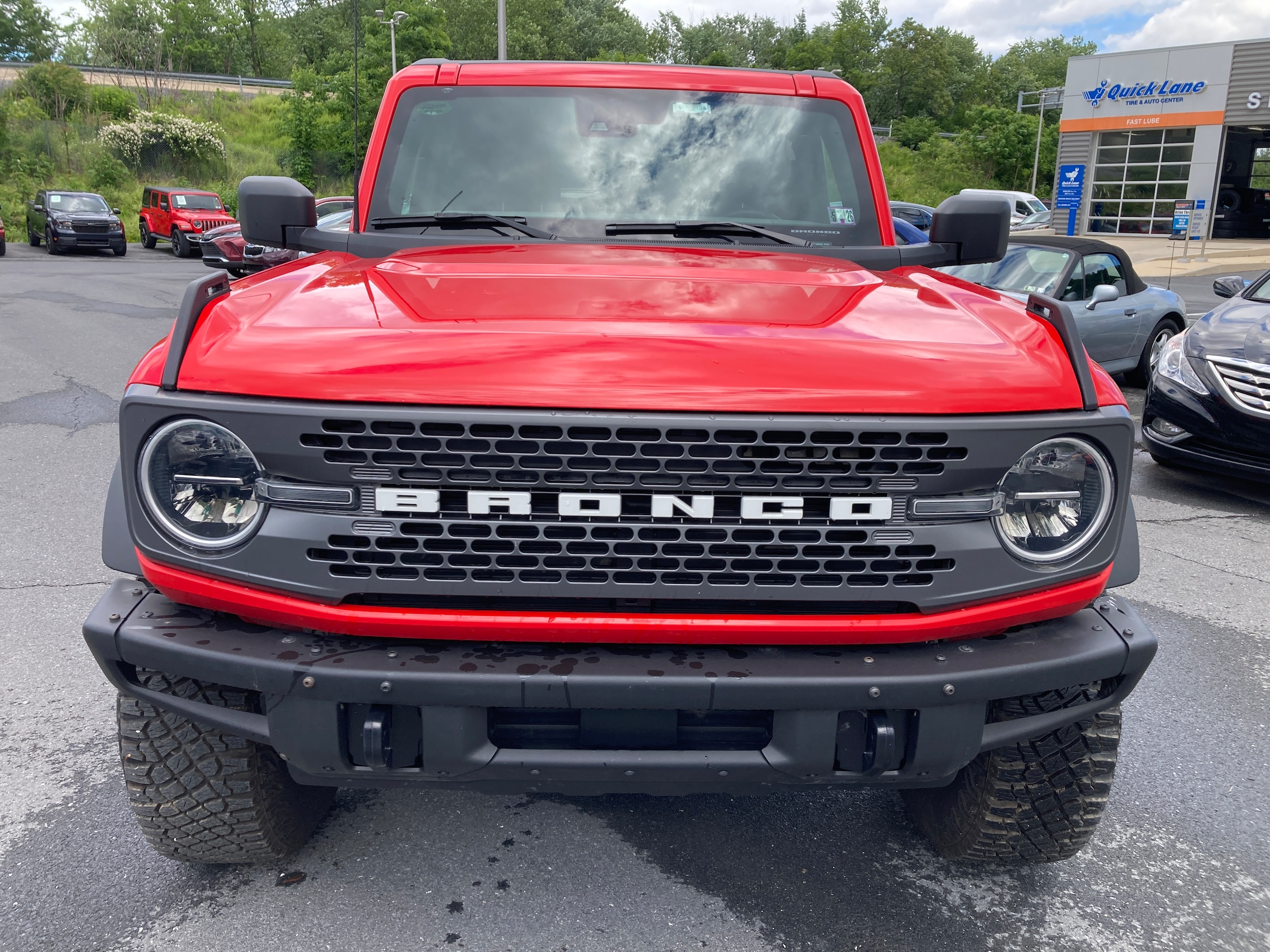 Certified 2023 Ford Bronco 4-Door Badlands with VIN 1FMEE5DH6PLA80039 for sale in Duncannon, PA