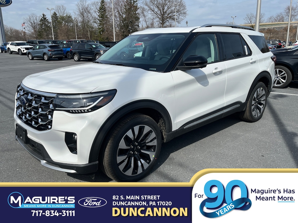 New 2026 Ford Explorer Platinum SUV