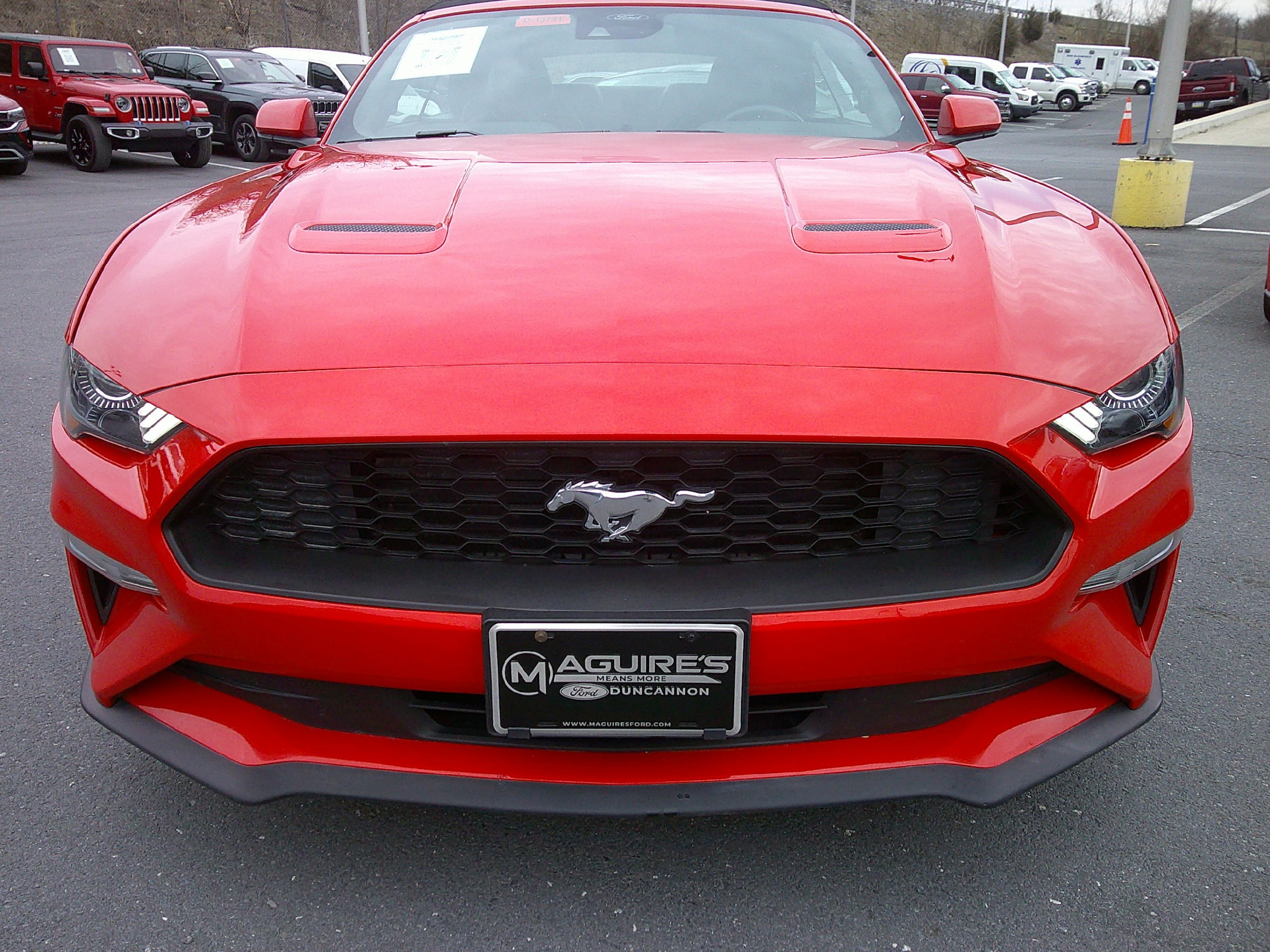 Certified 2022 Ford Mustang EcoBoost Premium with VIN 1FATP8UH1N5119909 for sale in Duncannon, PA