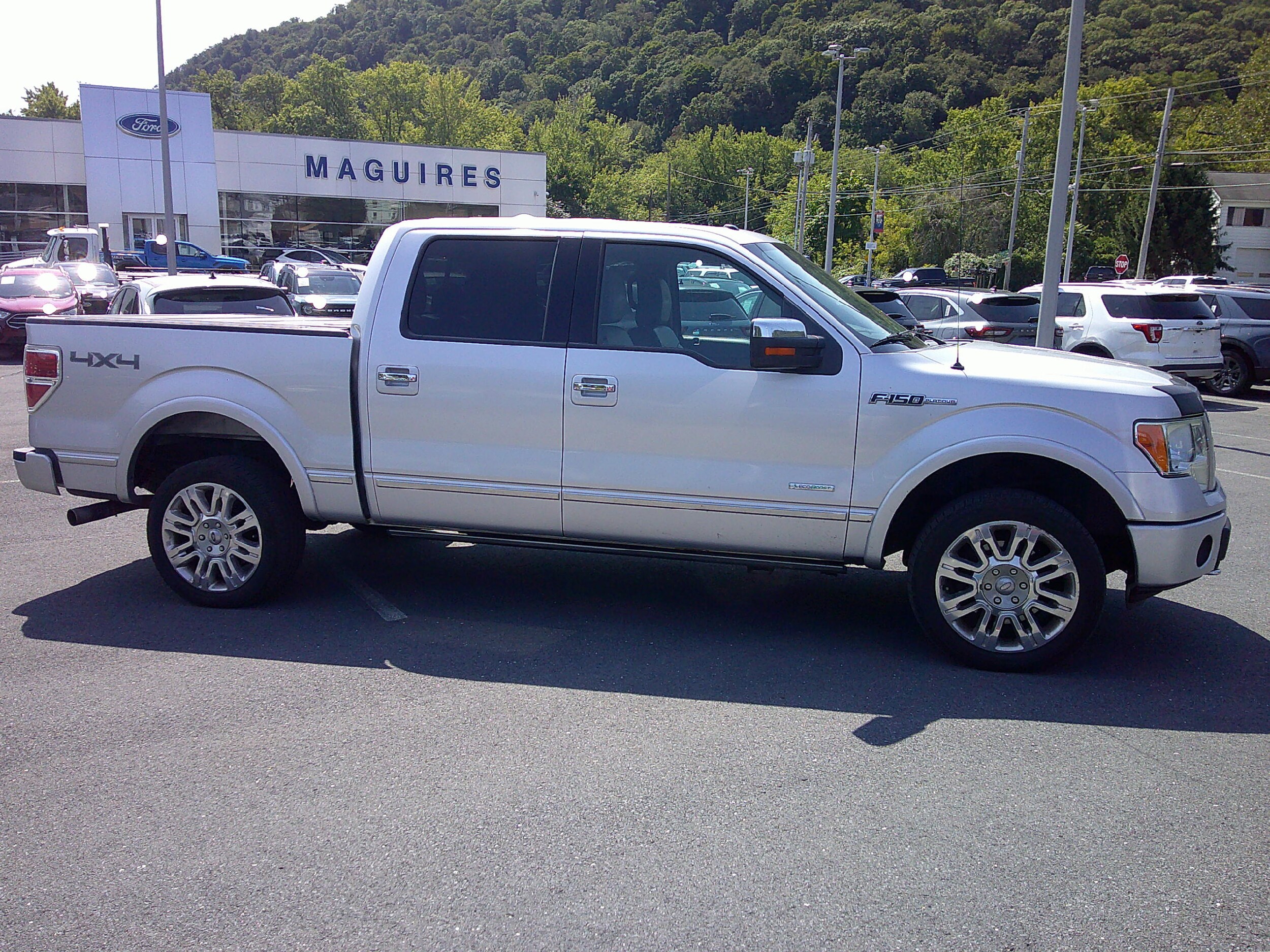 Used 2012 Ford F-150 Platinum with VIN 1FTFW1ET6CFC71664 for sale in Duncannon, PA