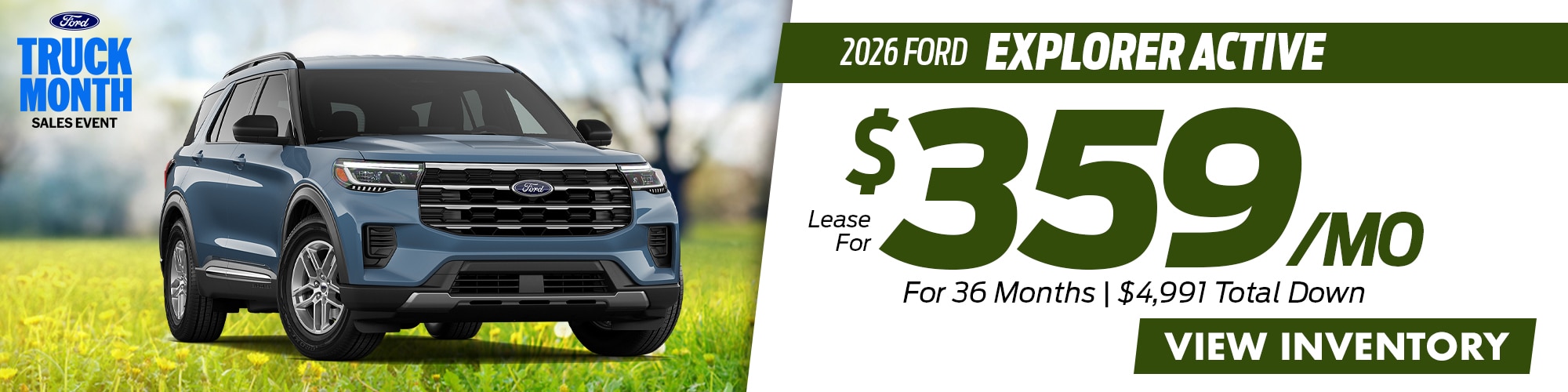 2026 Ford Explorer Active