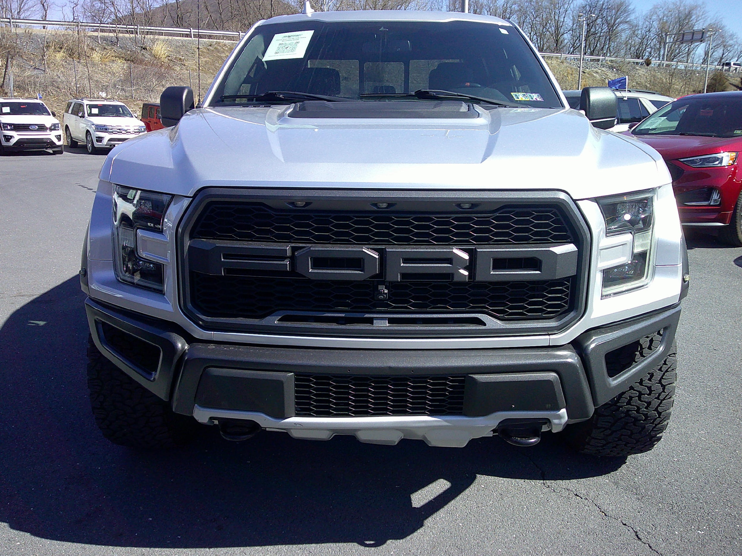 Certified 2019 Ford F-150 Raptor with VIN 1FTFW1RG9KFA50278 for sale in Duncannon, PA