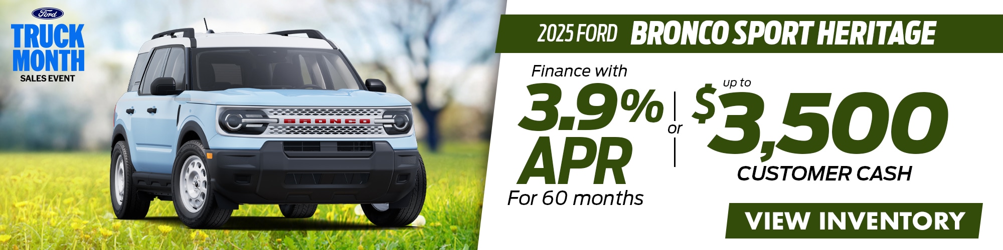 2025 Ford Bronco Sport Heritage
