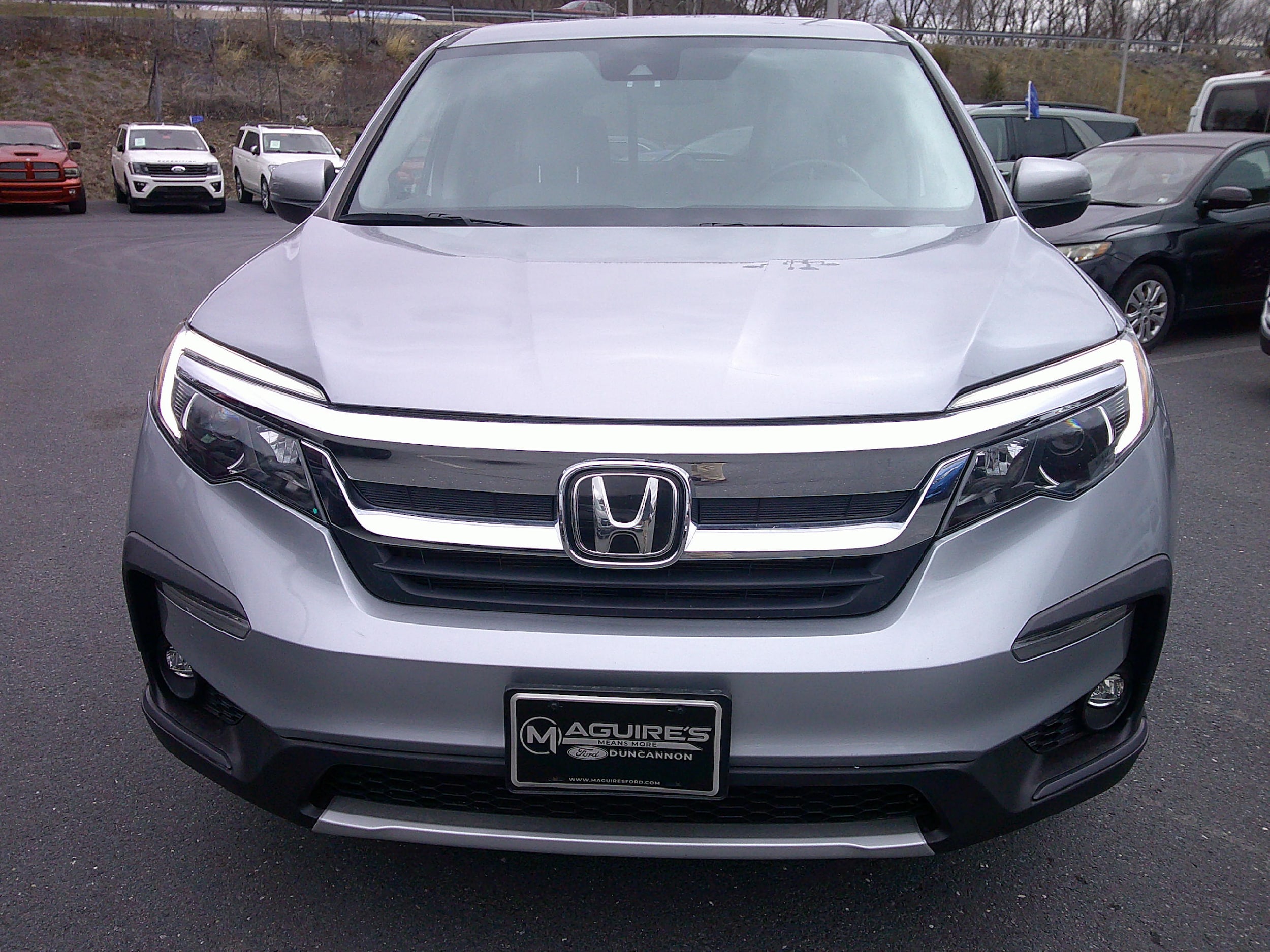 Certified 2022 Honda Pilot EX-L with VIN 5FNYF6H55NB007488 for sale in Duncannon, PA