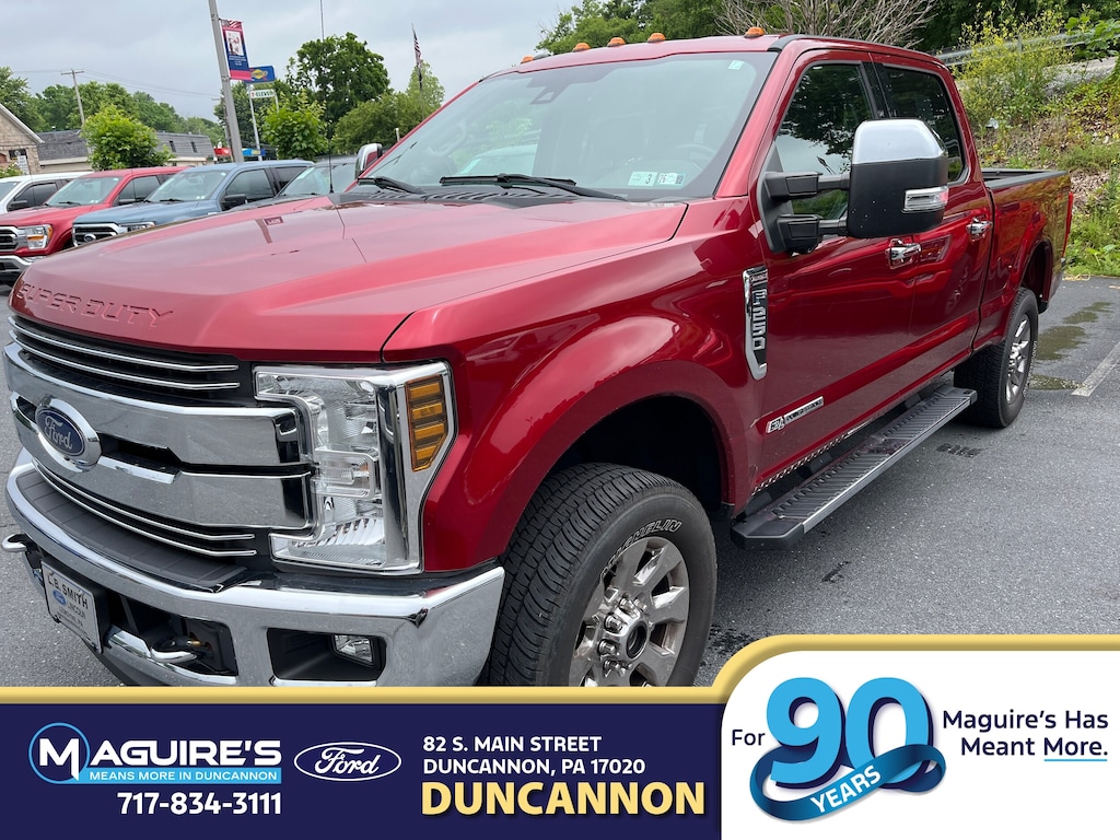 Used 2018 Ford F-250 Lariat Truck Crew Cab