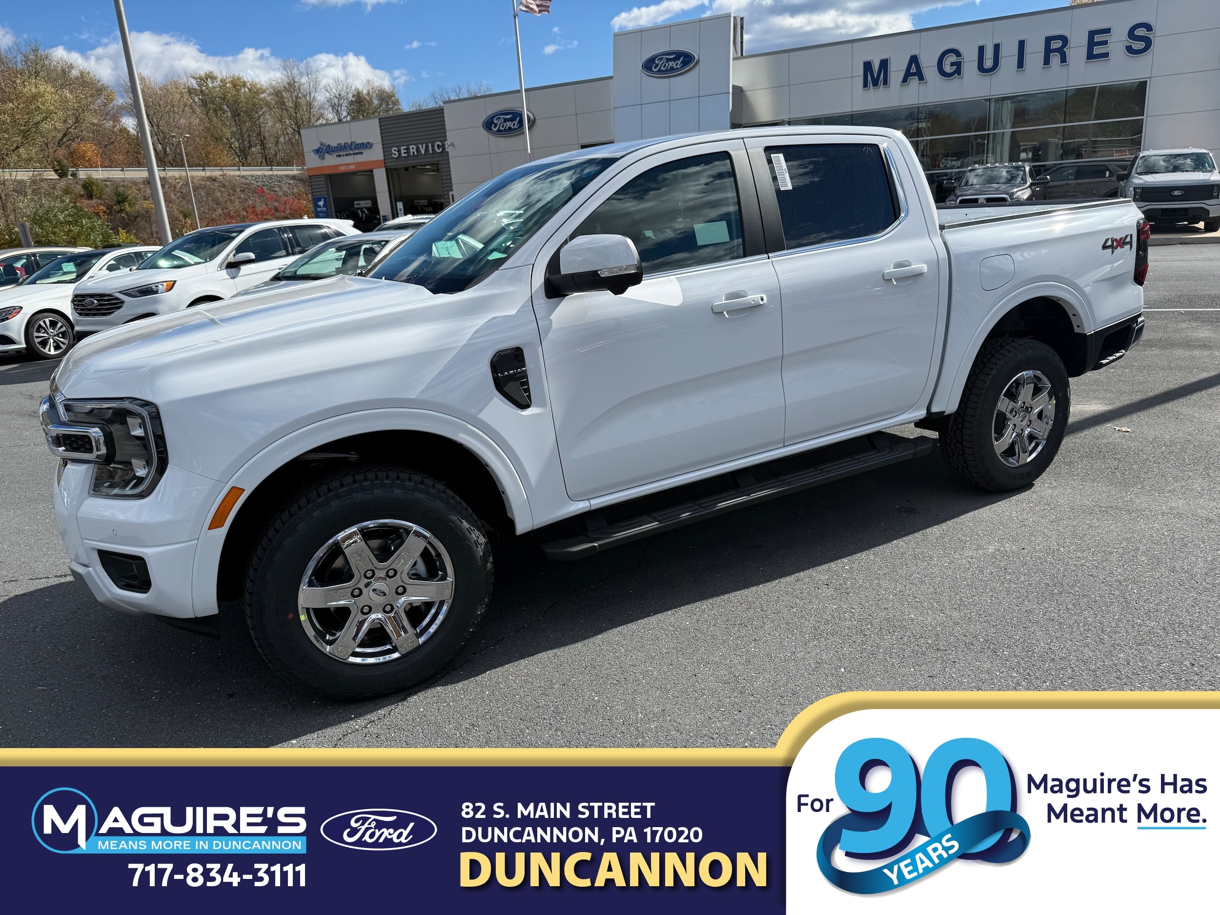 2025 Ford Ranger Lariat's photo