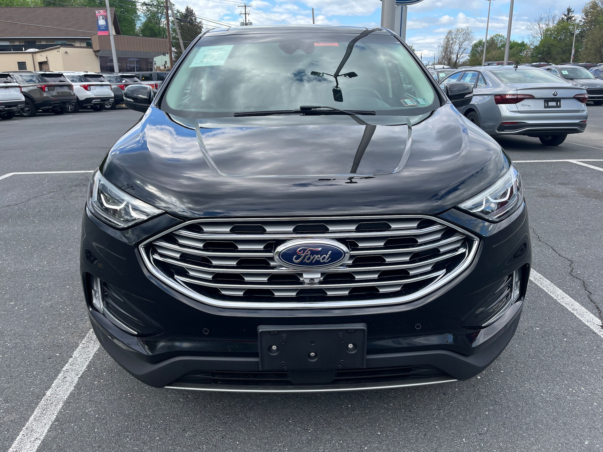 Certified 2019 Ford Edge Titanium with VIN 2FMPK4K94KBB62772 for sale in Duncannon, PA