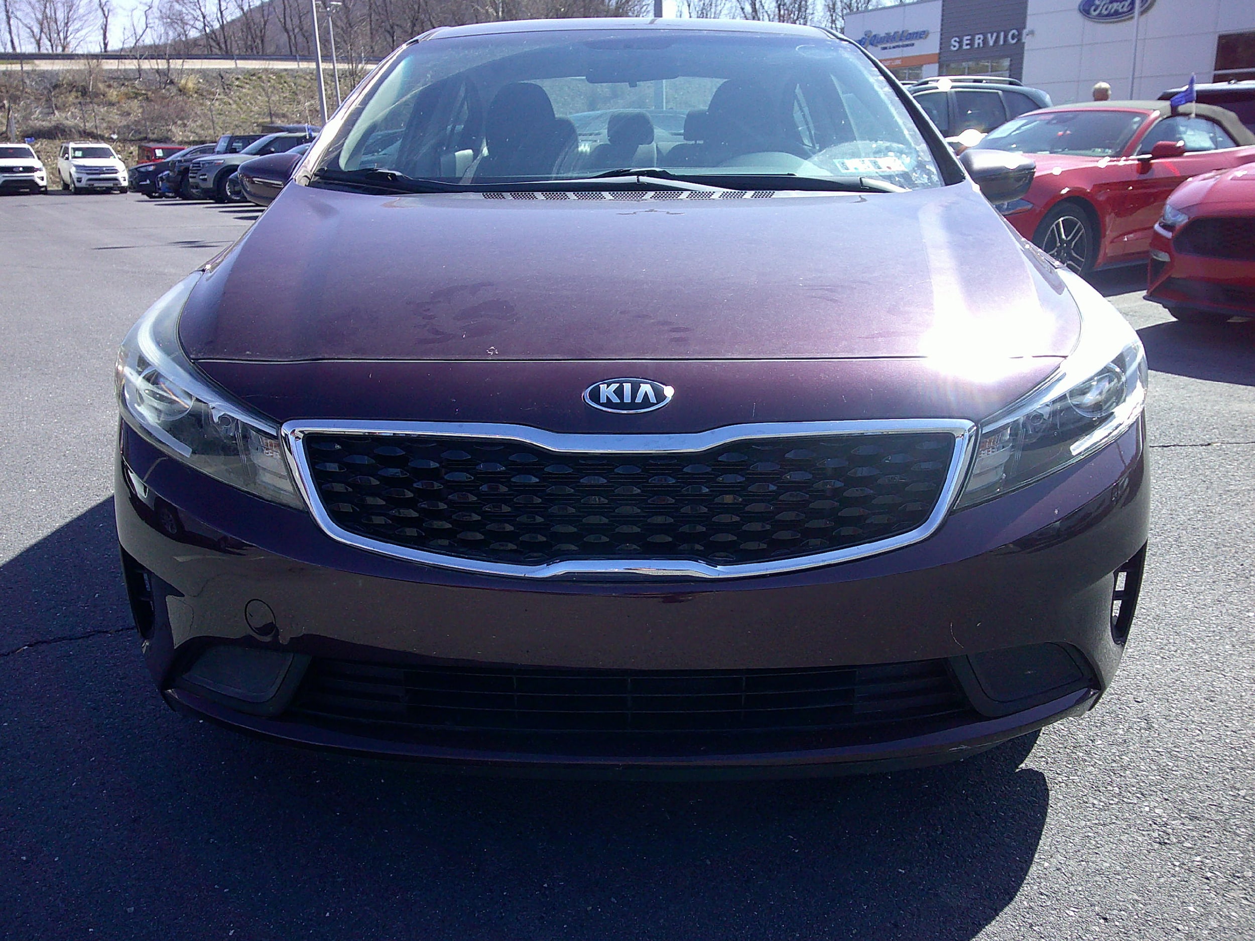 Certified 2017 Kia Forte LX with VIN 3KPFK4A71HE141704 for sale in Duncannon, PA