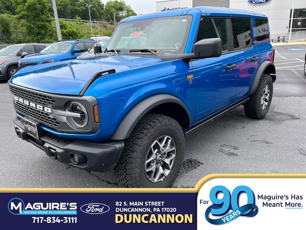 Certified 2025 Ford Bronco Badlands SUV
