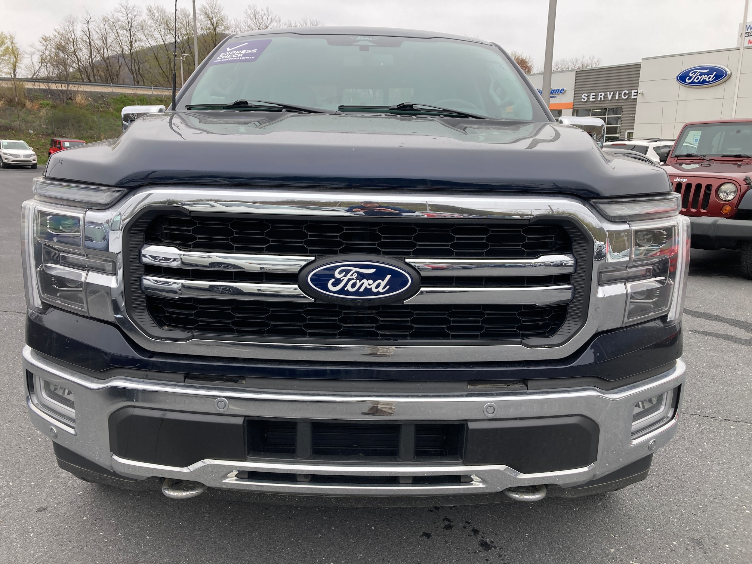 Used 2024 Ford F-150 Lariat with VIN 1FTFW5LD0RFA00675 for sale in Duncannon, PA