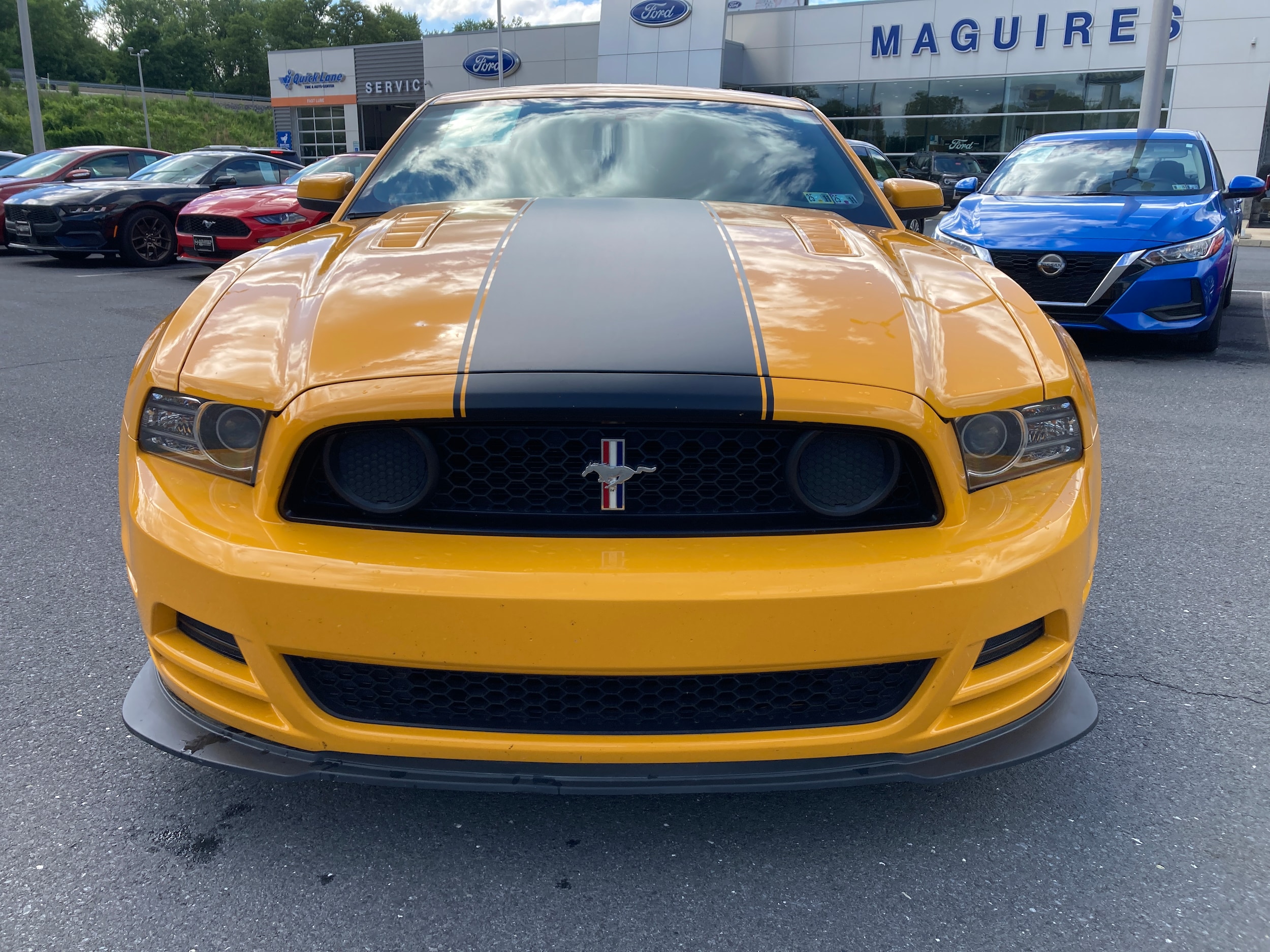 Used 2013 Ford Mustang Boss 302 with VIN 1ZVBP8CU3D5282819 for sale in Duncannon, PA