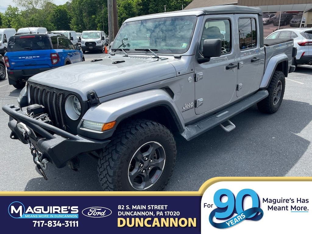 Used 2020 Jeep Gladiator Overland Truck Crew Cab