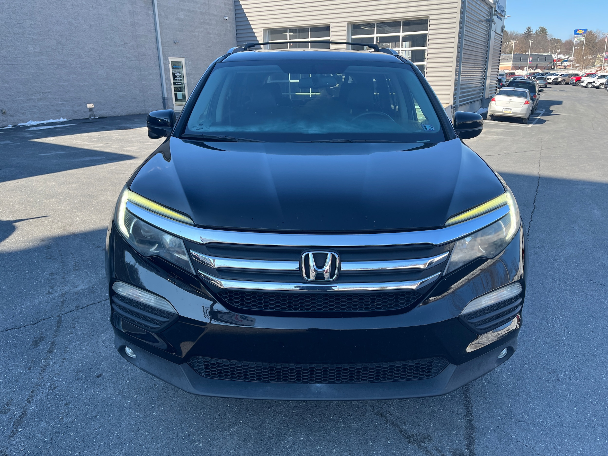 Used 2016 Honda Pilot EX-L with VIN 5FNYF6H54GB048679 for sale in Duncannon, PA