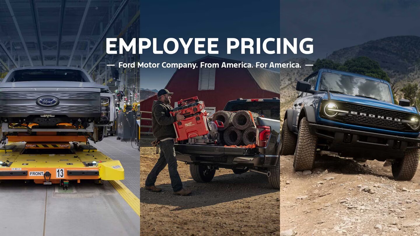 Employee Pricing - Ford Motor Company. From America. For America. -