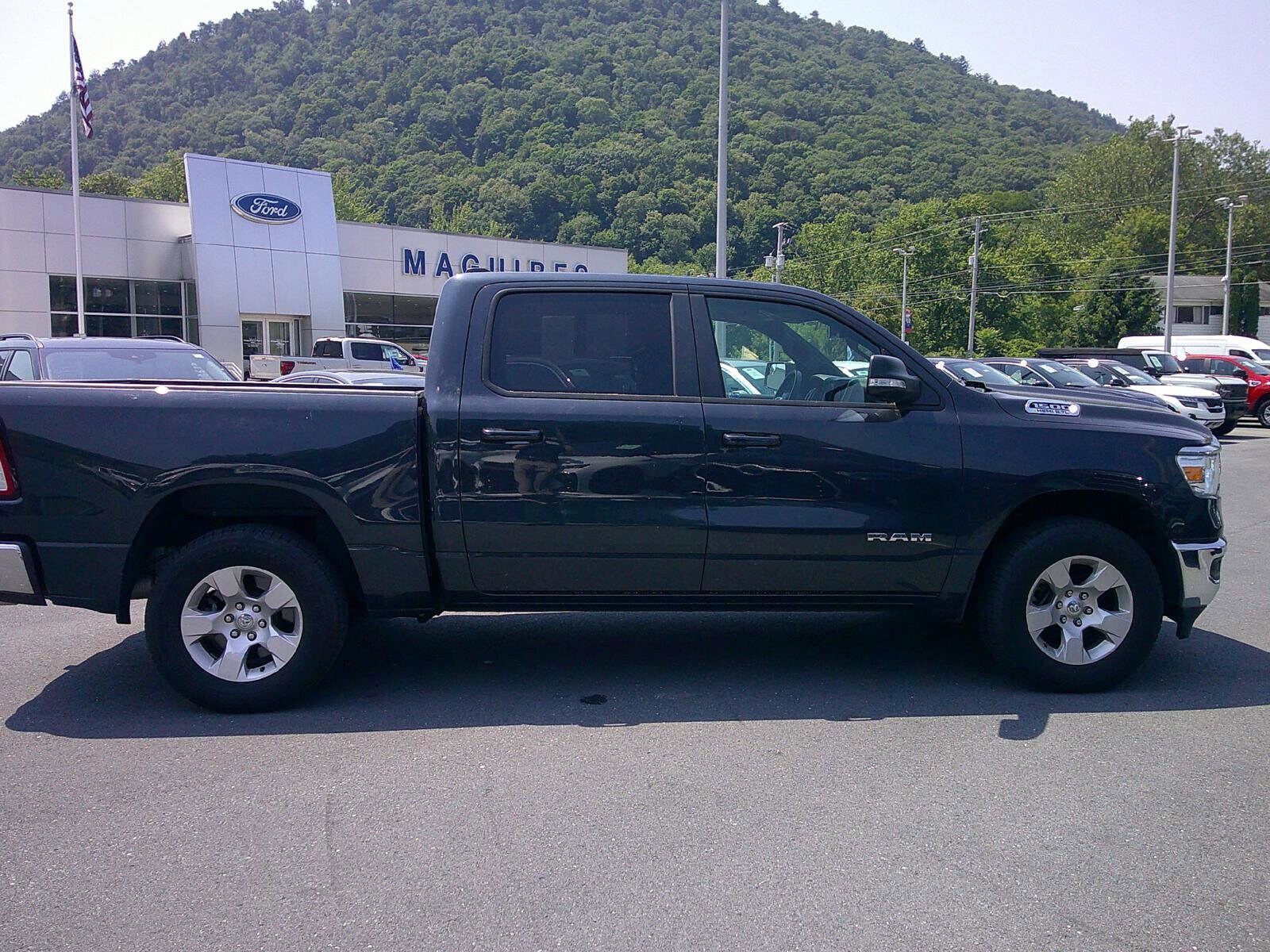 Certified 2021 RAM Ram 1500 Pickup Big Horn/Lone Star with VIN 1C6SRFFT8MN664663 for sale in Duncannon, PA