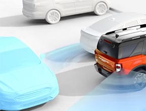 blisblind spot information systemwith cross-traffic alert