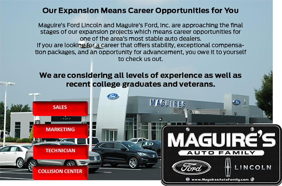 Employment | Maguire's Ford Lincoln