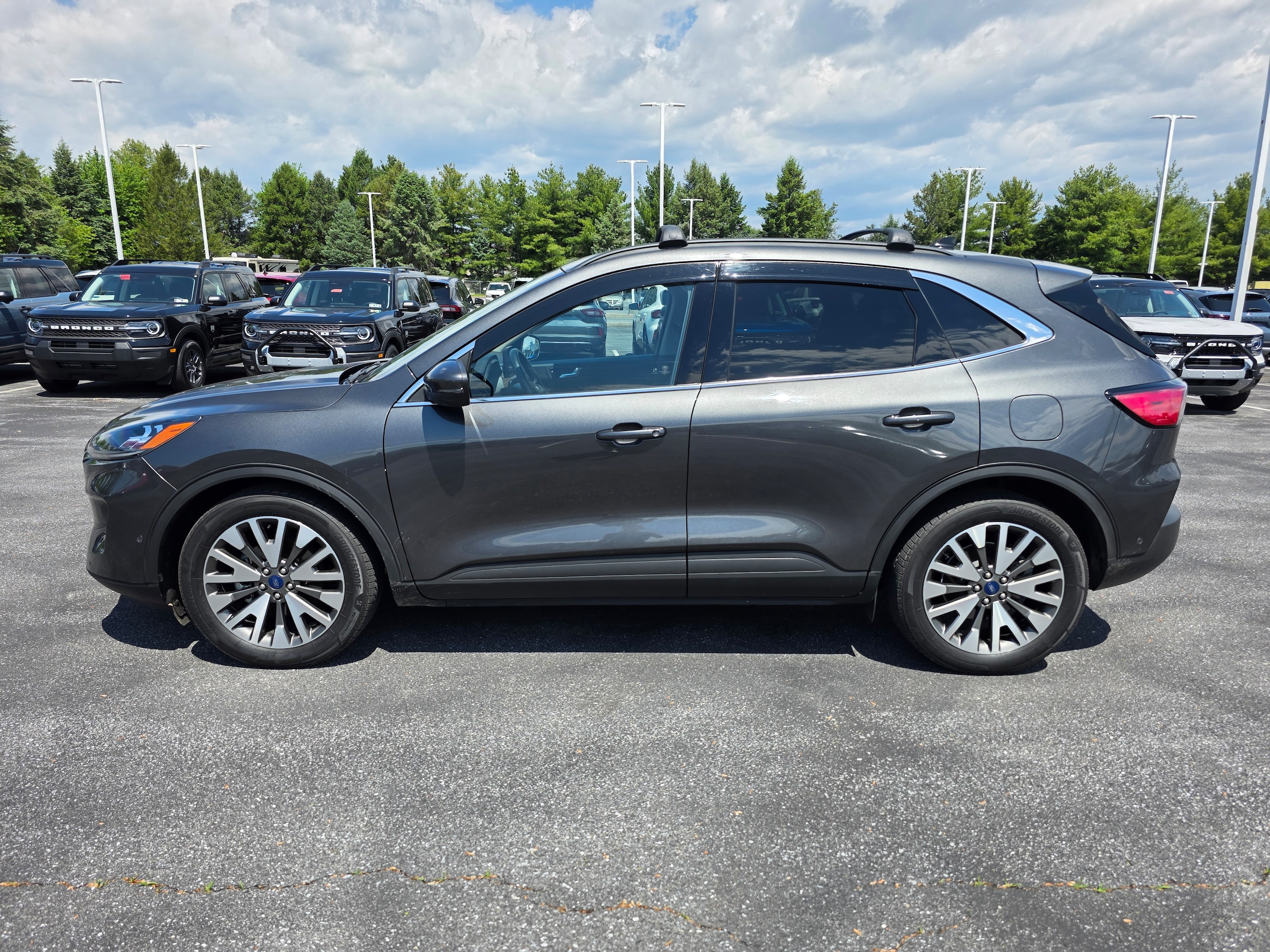 Used 2020 Ford Escape Titanium with VIN 1FMCU0DZ7LUB94268 for sale in Palmyra, PA