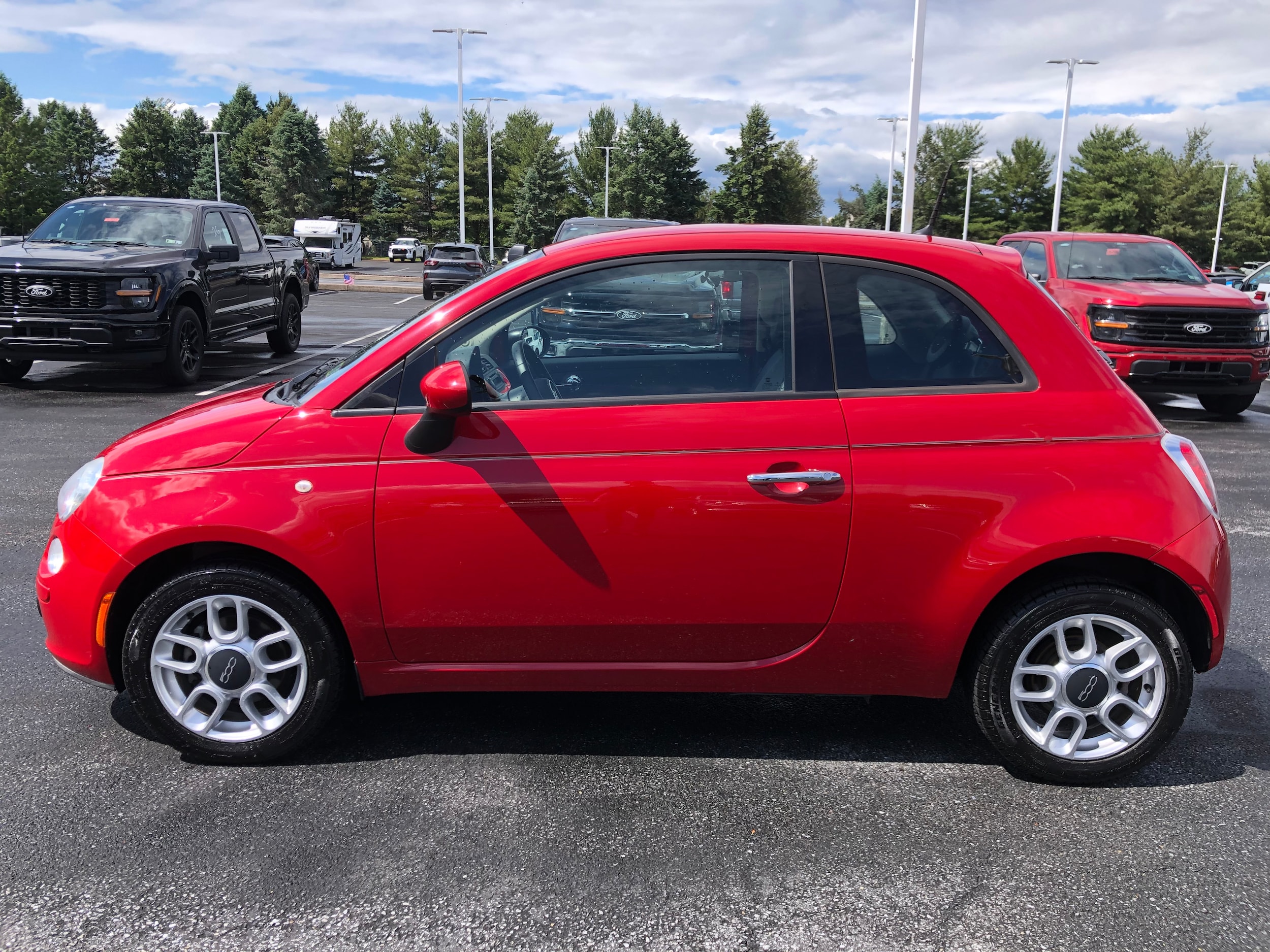 Used 2014 FIAT 500 Pop with VIN 3C3CFFAR8ET275853 for sale in Palmyra, PA