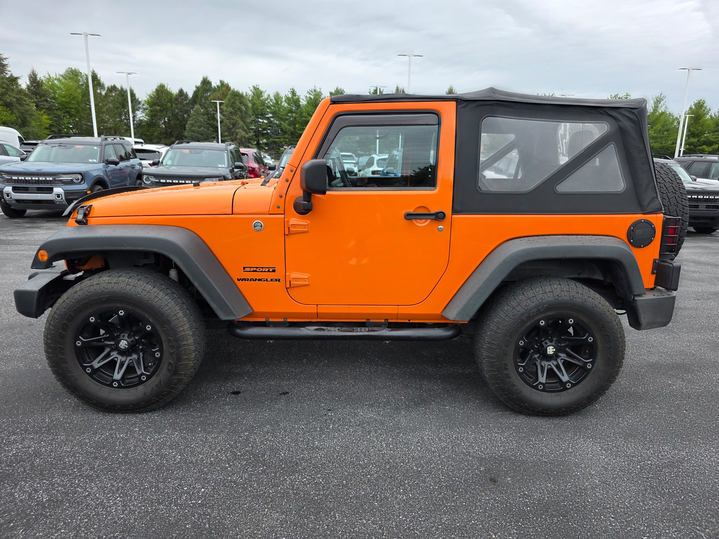 Used 2013 Jeep Wrangler Sport with VIN 1C4AJWAG4DL502109 for sale in Palmyra, PA