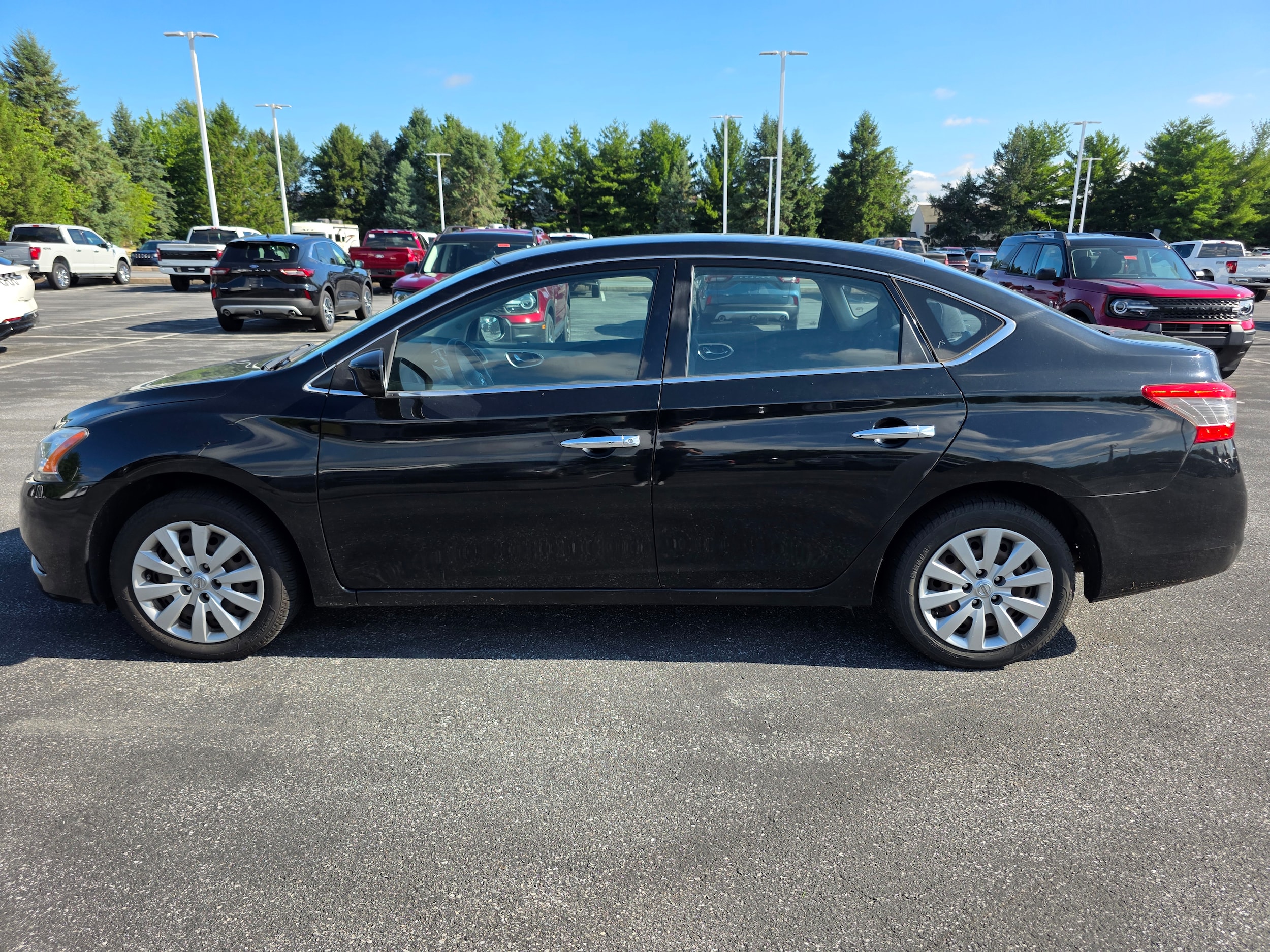 Used 2014 Nissan Sentra SV with VIN 3N1AB7AP5EY201055 for sale in Palmyra, PA