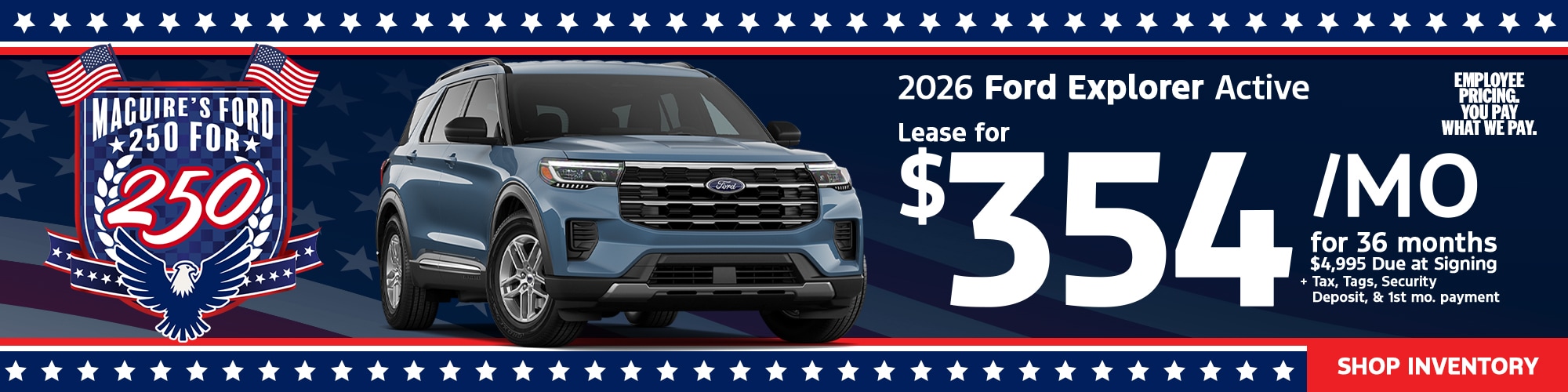 New 2026 Ford Explorer Active