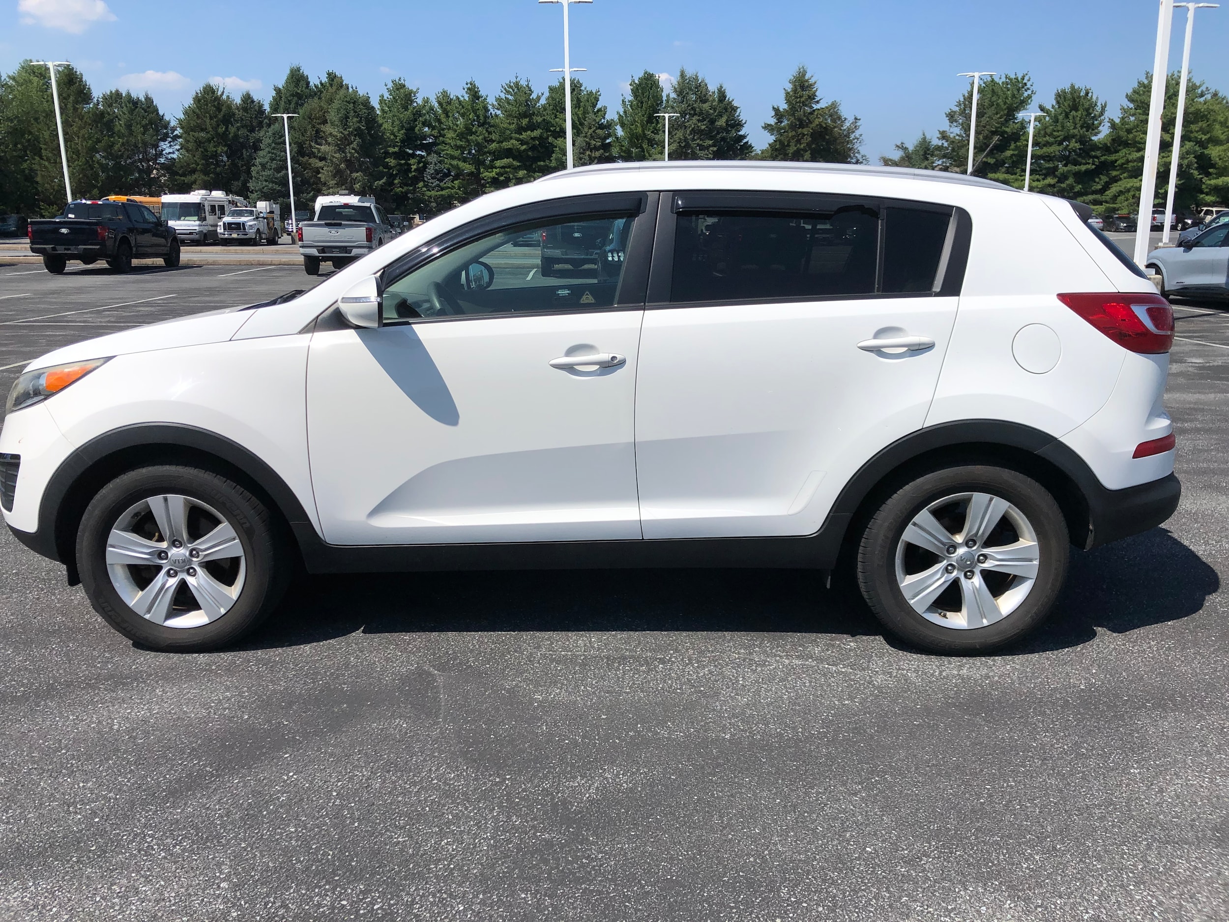 Used 2013 Kia Sportage LX with VIN KNDPB3A24D7402238 for sale in Palmyra, PA