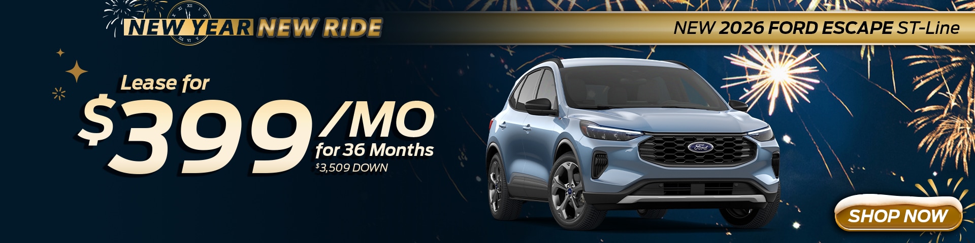 New 2026 Ford Escape ST-Line