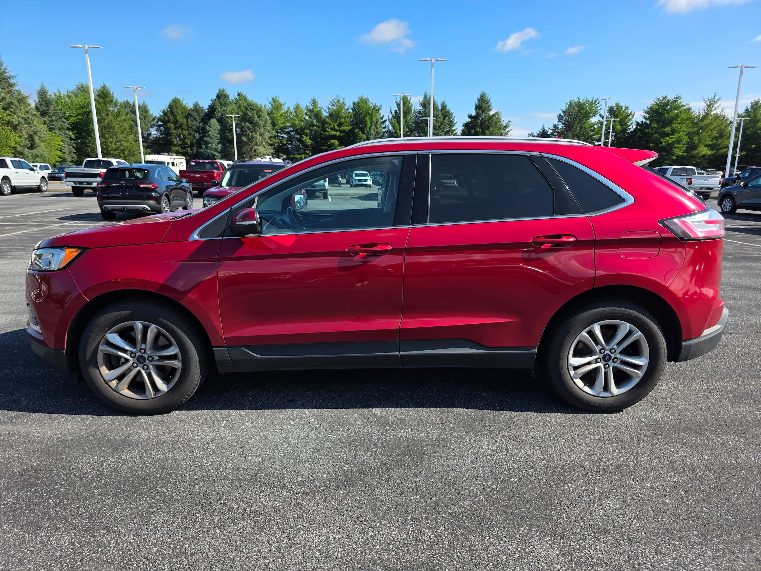 Used 2020 Ford Edge SEL with VIN 2FMPK4J91LBA58890 for sale in Palmyra, PA