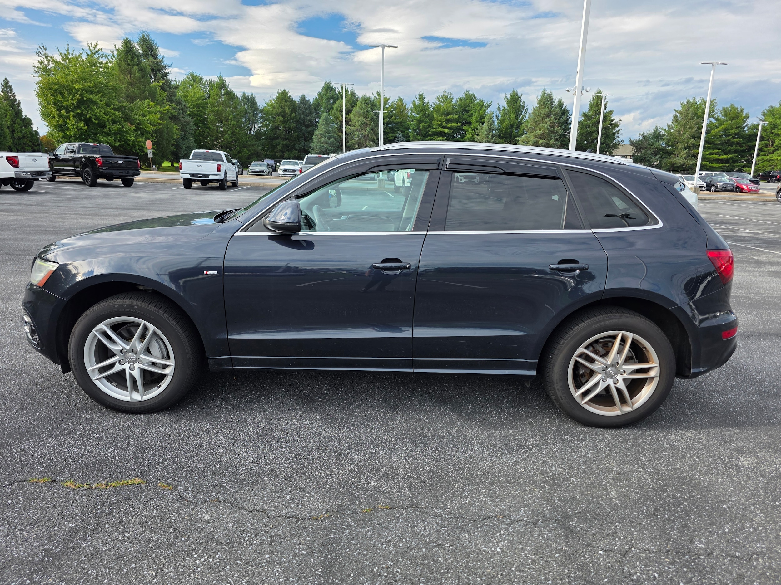 Used 2014 Audi Q5 Premium Plus with VIN WA1DGAFP2EA099696 for sale in Palmyra, PA