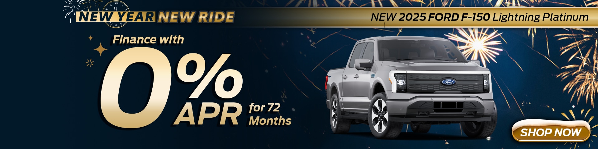 New 2025 Ford F-150 Lightning Platinum