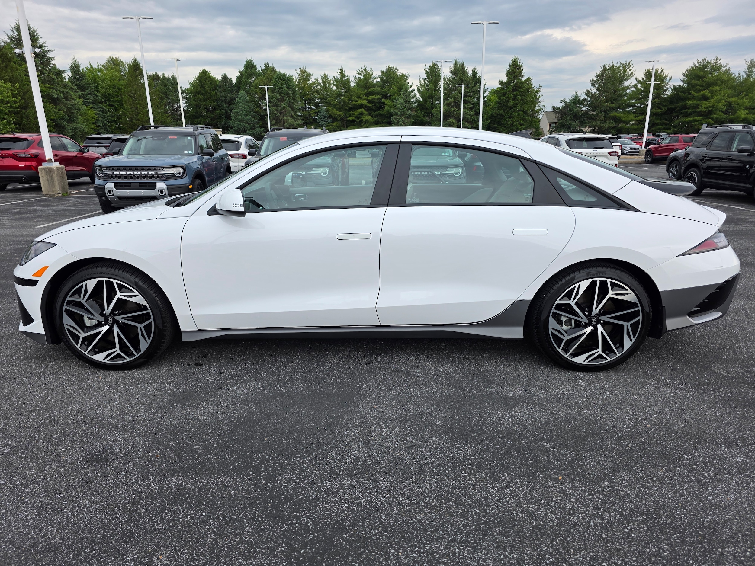 Used 2023 Hyundai IONIQ 6 SEL with VIN KMHM34AC3PA045703 for sale in Palmyra, PA