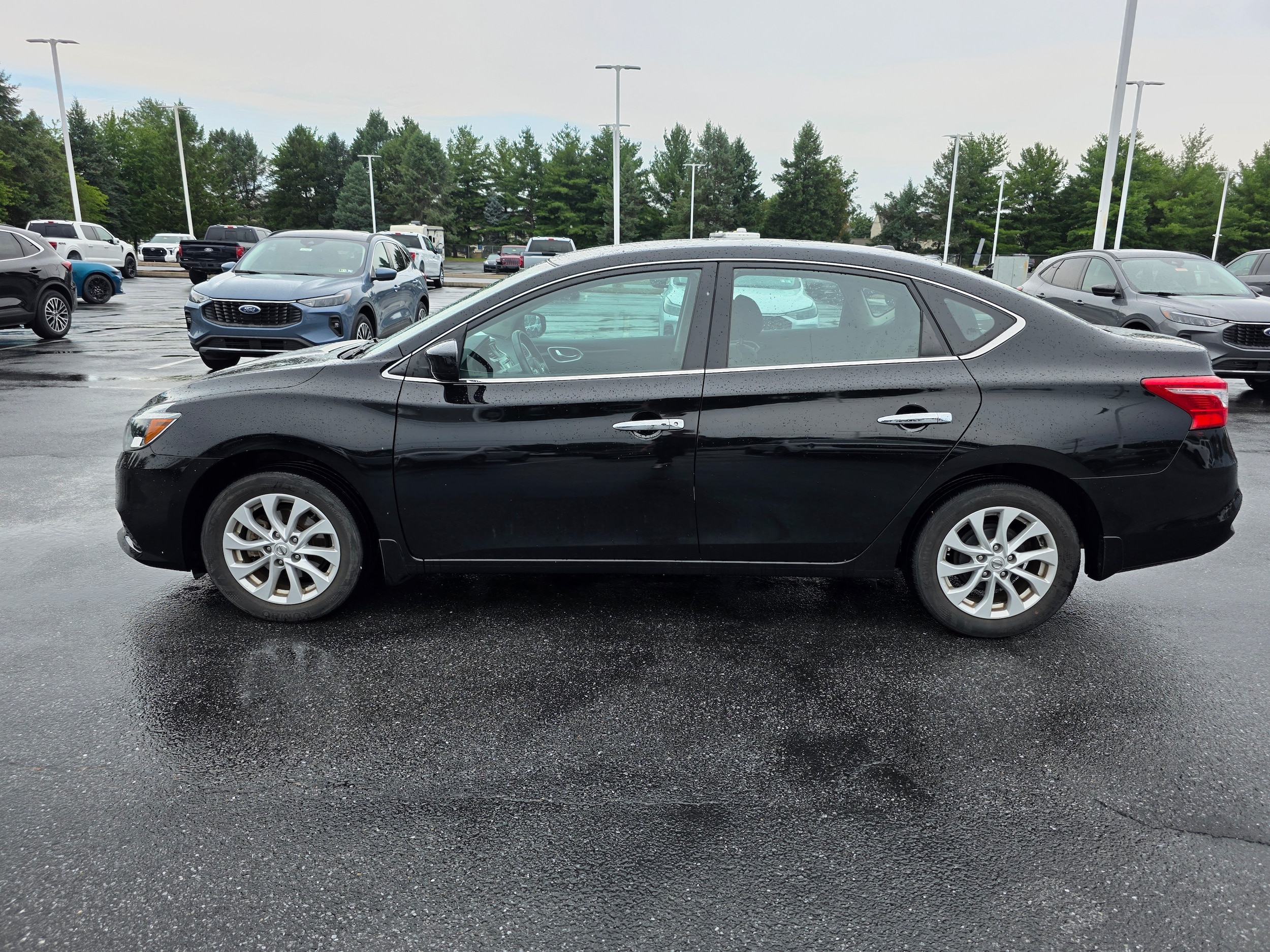 Certified 2018 Nissan Sentra SV with VIN 3N1AB7AP7JY270209 for sale in Palmyra, PA