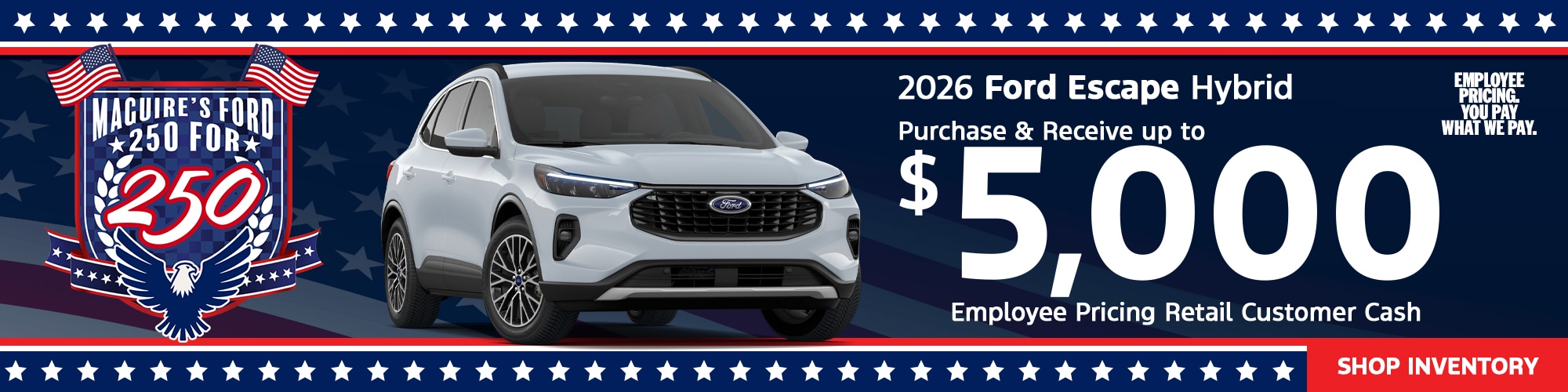 New 2026 Ford Escape Hybrid