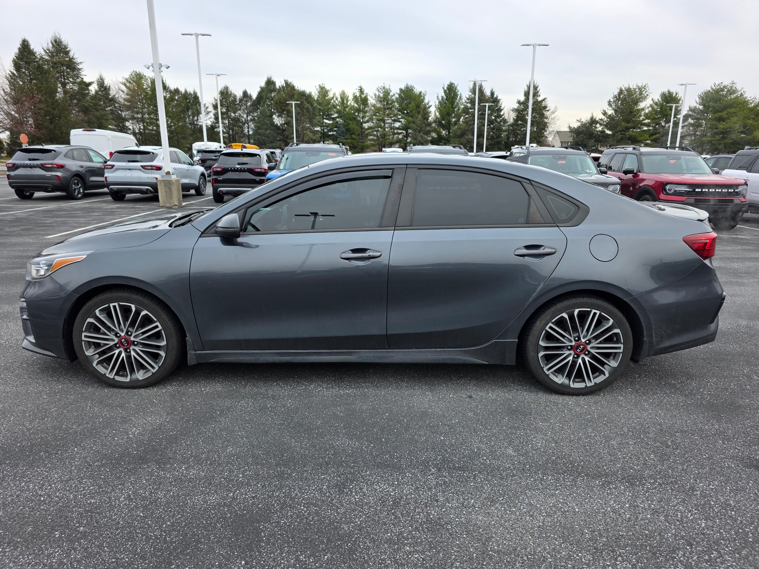 Used 2021 Kia Forte GT with VIN 3KPF44AC3ME371505 for sale in Palmyra, PA