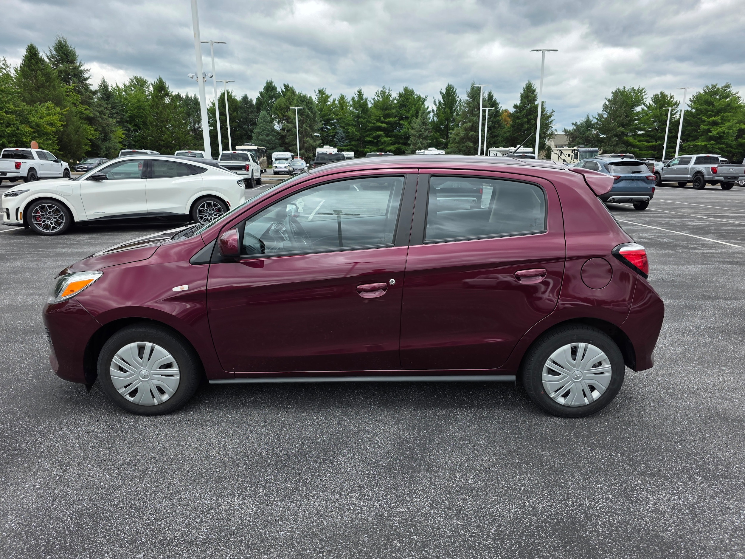 Certified 2024 Mitsubishi Mirage ES with VIN ML32AUHJ0RH005324 for sale in Palmyra, PA