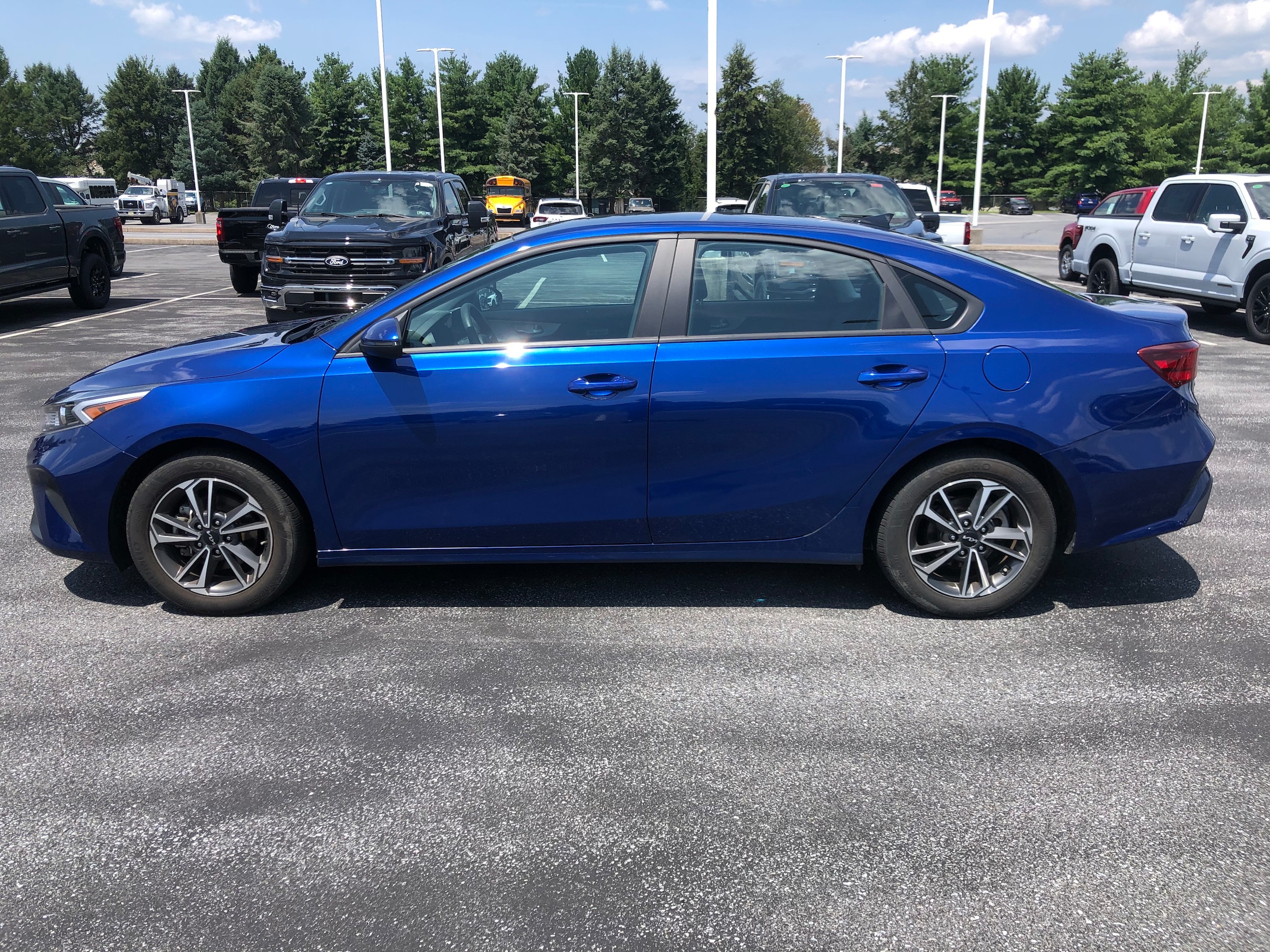 Certified 2023 Kia Forte LXS with VIN 3KPF24AD5PE668388 for sale in Palmyra, PA