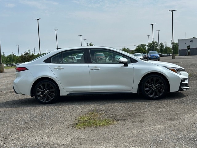 Used 2023 Toyota Corolla XSE with VIN 5YFT4MCE8PP151040 for sale in Grand Island, NY