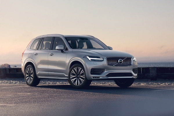 New Volvo XC90 New Volvo XC90 near the water