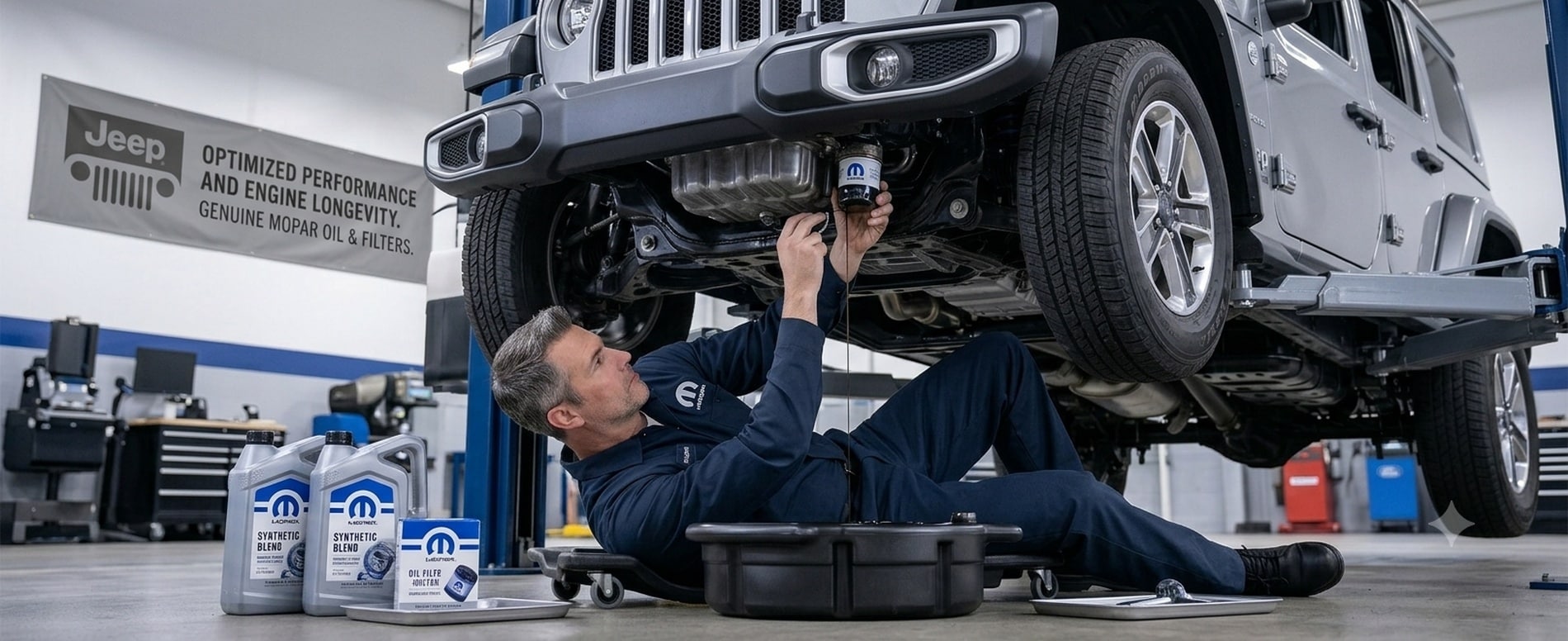 Jeep Cherokee Oil Change service at Mahon CDJR — serving Brevard, Asheville, Hendersonville, Fletcher, and Cherokee NC