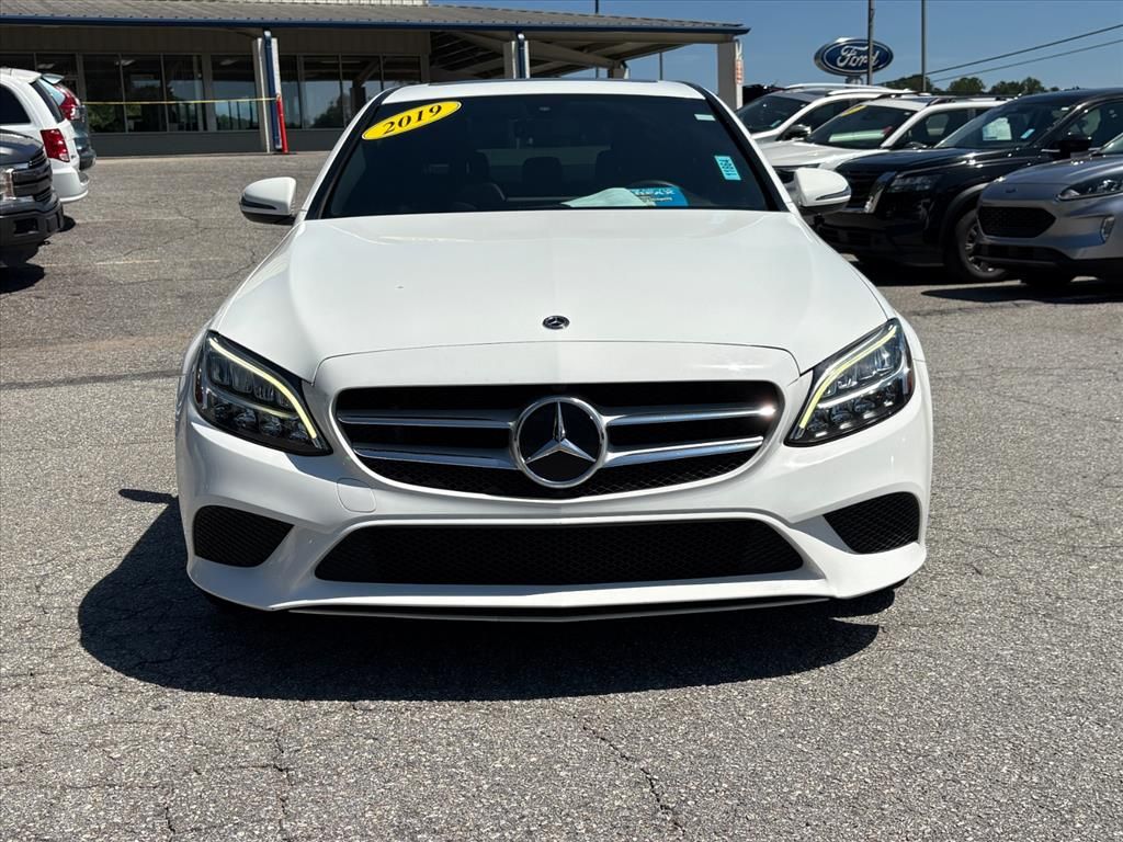 Used 2019 Mercedes-Benz C-Class Sedan C300 with VIN 55SWF8DB5KU310313 for sale in Brevard, NC