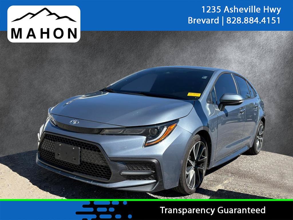 Used 2022 Toyota Corolla SE with VIN 5YFS4MCE1NP129681 for sale in Brevard, NC