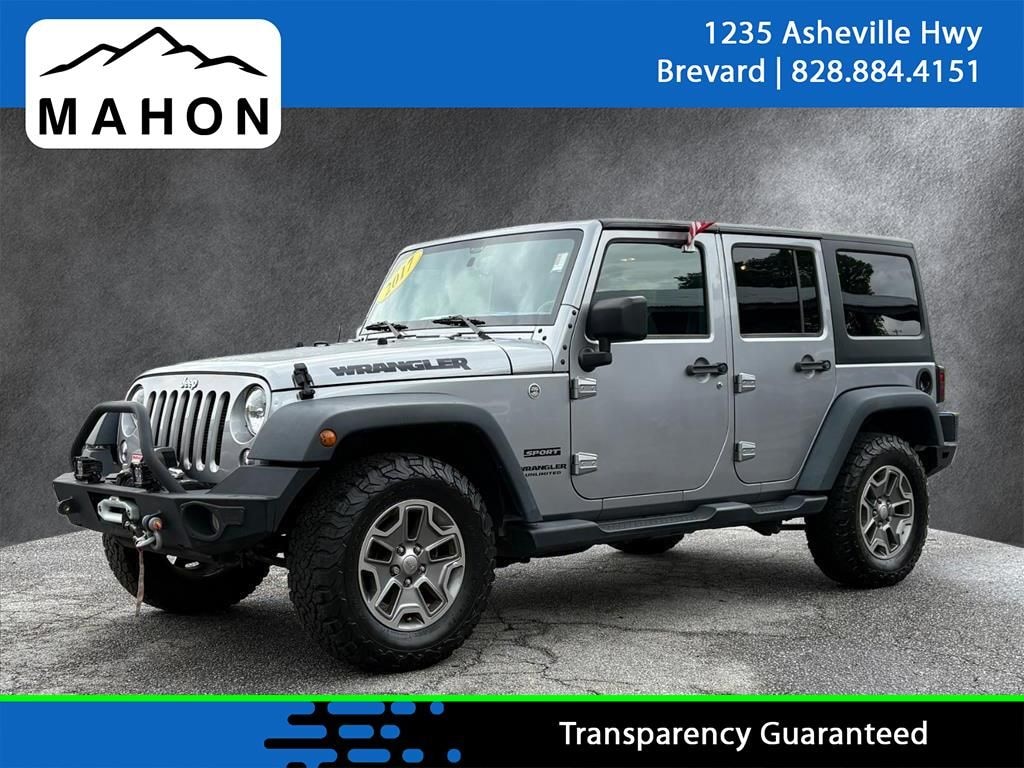 Used 2017 Jeep Wrangler Unlimited Sport SUV